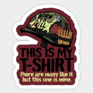 This is my Thing - Rifle Creed Sticker